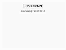 Tablet Screenshot of joshcrain.com